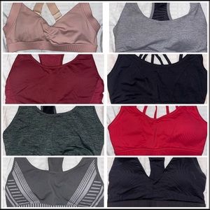 8 Sports Bras for $20